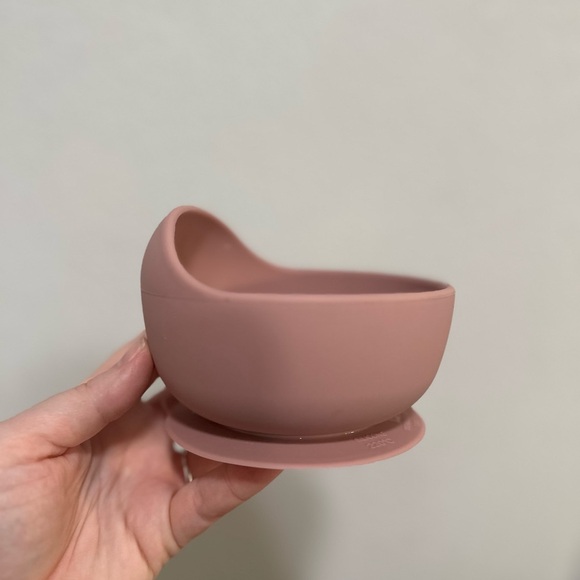 Spill Proof cup Pink Baby Bowl Set - Picture 3 of 9